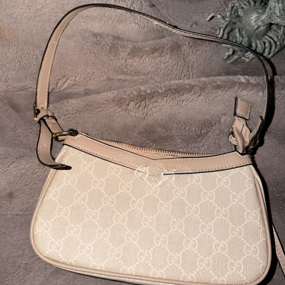 Beige Shoulder Bag